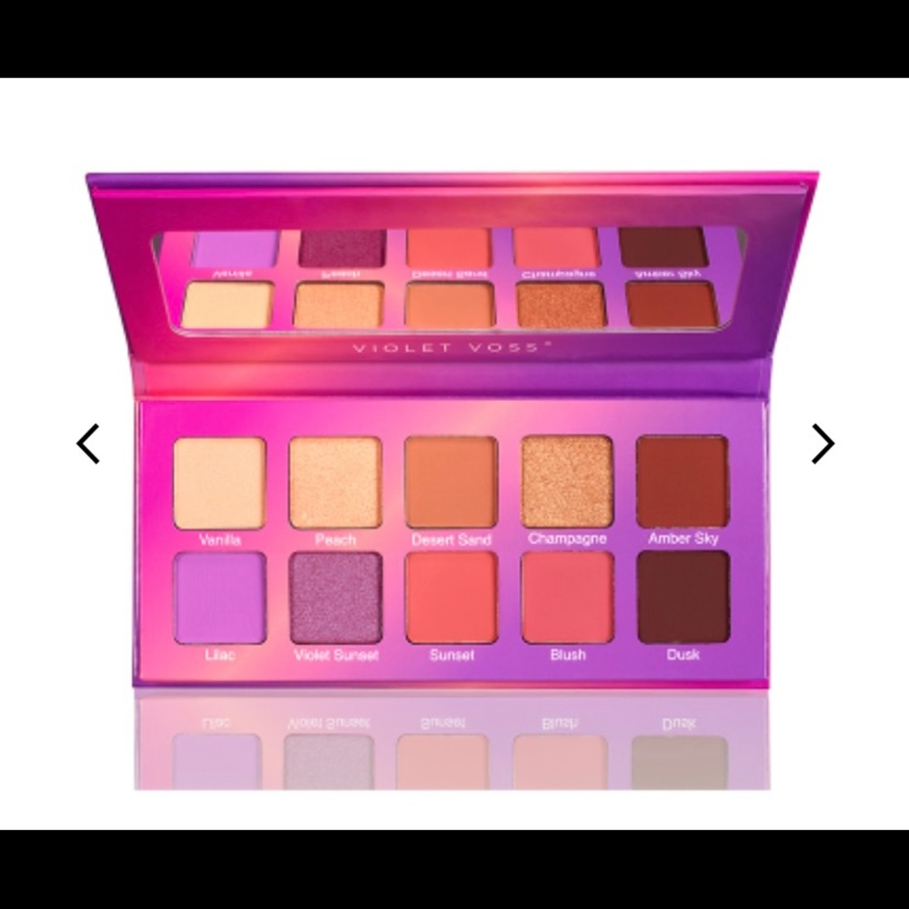 VIOLET VOSS
Violet Sunset Eyeshadow and Pressed Pigment Palette